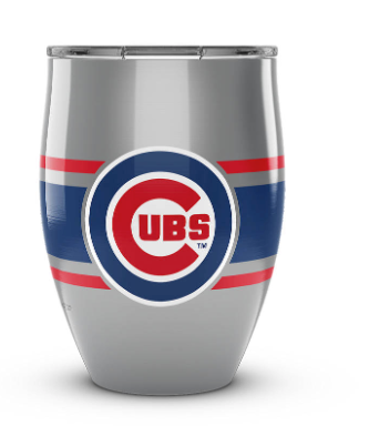 Chicago Cubs™ Stripes 12 oz. Stainless Steel Tumbler