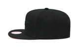 Los Angeles Lakers Mitchell & Ness Tonal Black Pink Moon Snapback Hat - Pro Jersey Sports