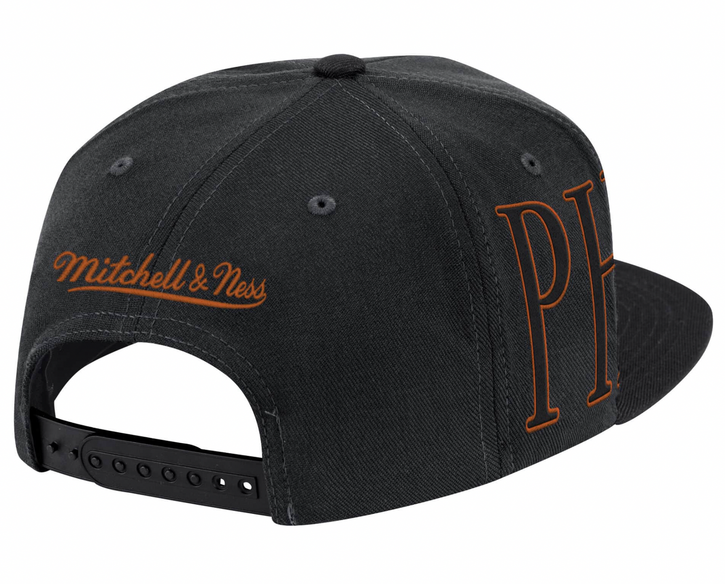Men's Mitchell & Ness Black Phoenix Suns Winner Circle Snapback Hat