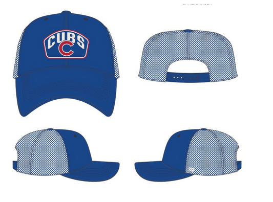 Chicago Cubs '47 Cledus MVP Trucker Snapback Hat - Royal/White