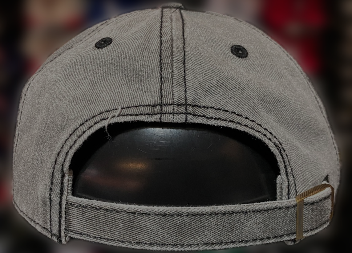 Chicago White Sox Women's Clean Up Washed Black Mist Adjustable Hat