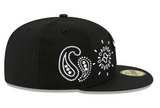 Chicago Bulls New Era Paisley Elements 59FIFTY Fitted Hat - Black - Pro Jersey Sports