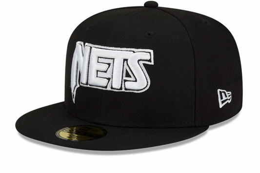 Brooklyn Nets NBA 2021-2022 City Edition Alternate Black New Era 9FIFTY Snapback Adjustable Hat