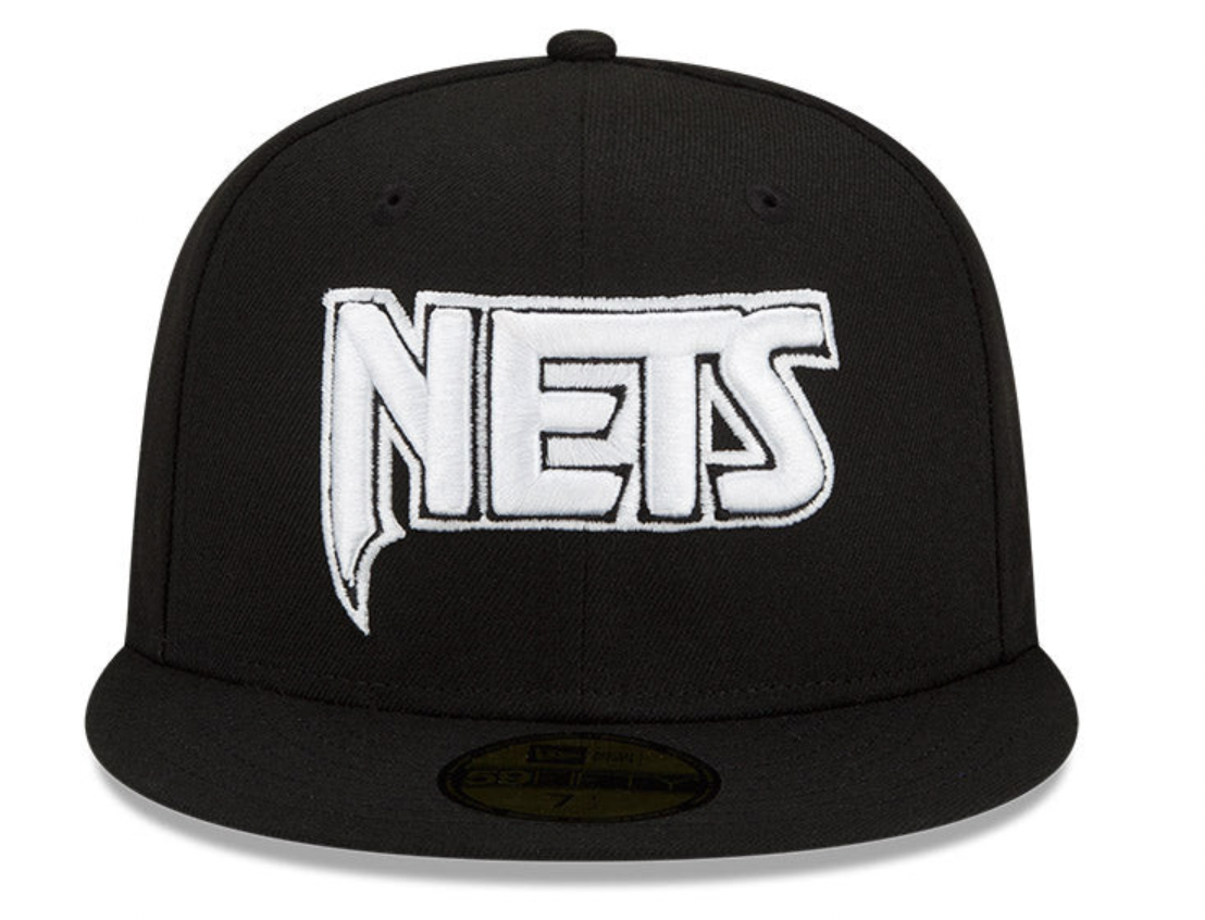 Brooklyn Nets NBA 2021-2022 City Edition Alternate Black New Era 9FIFTY Snapback Adjustable Hat