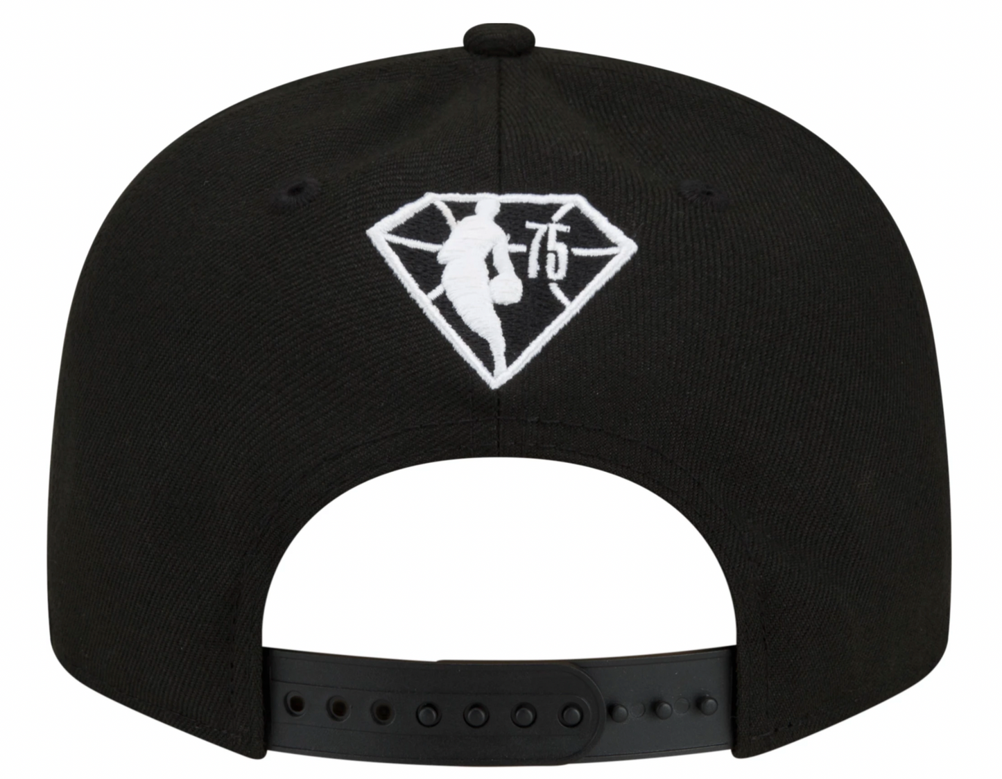Brooklyn Nets NBA 2021-2022 City Edition Alternate Logo Black New Era 9FIFTY Snapback Adjustable Hat
