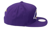 Mens NBA Los Angeles Lakers Purple Team Ground Snapback Hat By Mitchell And Ness - Pro Jersey Sports