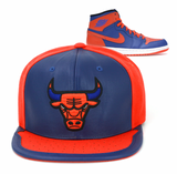 Chicago Bulls Day One Knicks Orange/Navy Mitchell & Ness Snapback Hat - Pro Jersey Sports