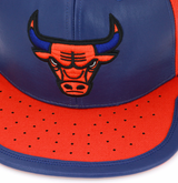 Chicago Bulls Day One Knicks Orange/Navy Mitchell & Ness Snapback Hat - Pro Jersey Sports
