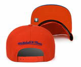 Chicago Bulls Day One Knicks Orange/Navy Mitchell & Ness Snapback Hat - Pro Jersey Sports