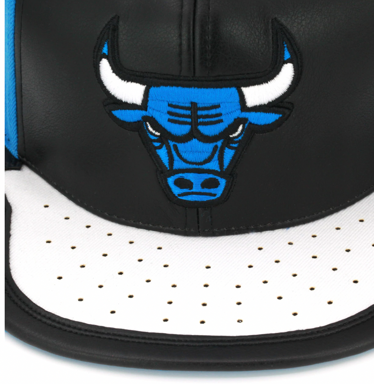 Chicago Bulls Day One Black/Blue/White Mitchell & Ness Snapback Hat - Pro Jersey Sports