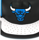Chicago Bulls Day One Black/Blue/White Mitchell & Ness Snapback Hat - Pro Jersey Sports
