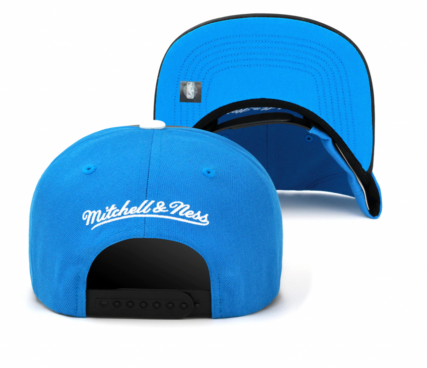 Chicago Bulls Day One Black/Blue/White Mitchell & Ness Snapback Hat - Pro Jersey Sports