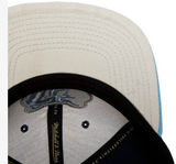 Mens NBA Memphis Grizzlies Navy 2-Tone 2.0 Snapback Hat By Mitchell And Ness - Pro Jersey Sports