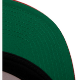 Men's Miami Heat Mitchell & Ness HWC Ground 2.0 Snapback Hat-Red - Pro Jersey Sports