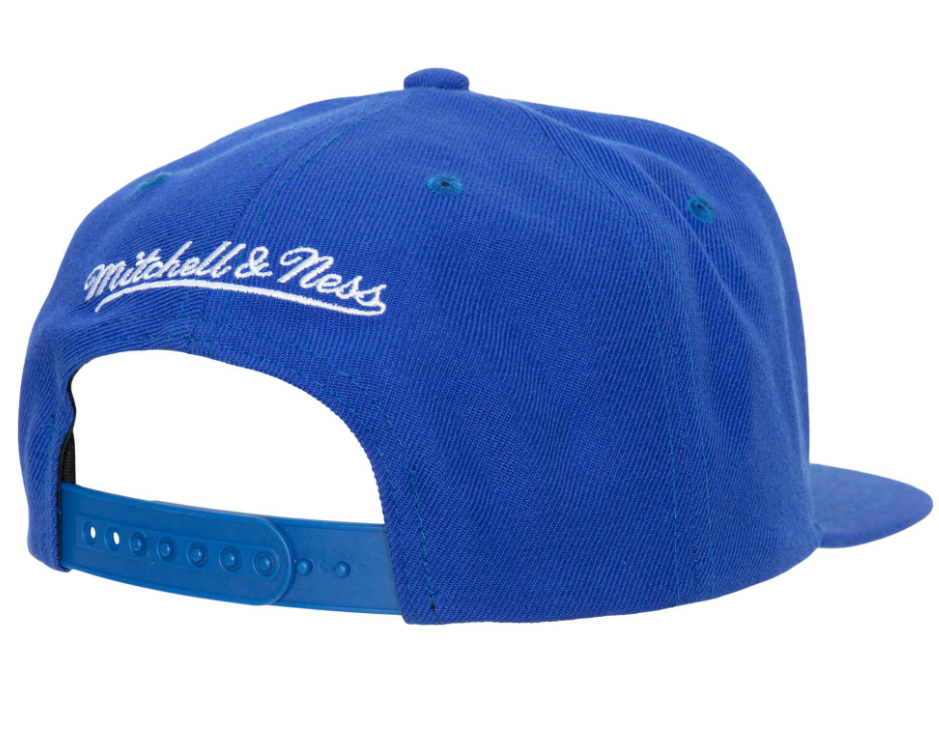 Men's Mitchell & Ness Sacramento Kings Ground 2.0 Royal Blue Snapback Hat