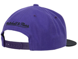 Men's Mitchell & Ness Sacramento Kings 2-Tone 2.0 Purple/Black Snapback Hat - Pro Jersey Sports