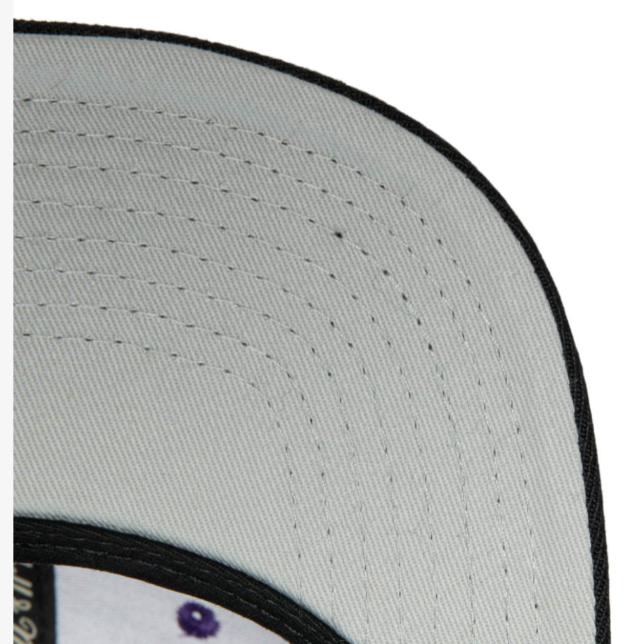 Men's Mitchell & Ness Sacramento Kings 2-Tone 2.0 Purple/Black Snapback Hat