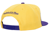 Los Angeles Lakers Sharktooth Snapback Hat By Mitchell & Ness - Pro Jersey Sports