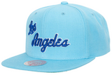 Mens NBA Los Angeles Lakers Blue Team Ground 2.0 Snapback Hat By Mitchell And Ness - Pro Jersey Sports