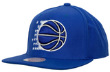 Men's Mitchell & Ness Orlando Magic Blue Ground 2.0 Snapback Adjustable Hat - Pro Jersey Sports
