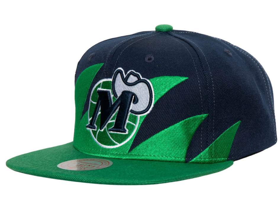 Dallas Mavericks Sharktooth Mitchell & Ness Snapback Hat