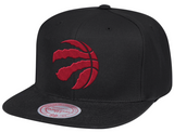 Men's Toronto Raptors Ground 2.0 Black Snapback Hat By Mitchell & Ness - Pro Jersey Sports