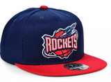 Houston Rockets HWC Ground 2-Tone 2.0 Navy/Red Mitchell & Ness Snapback Hat - Pro Jersey Sports