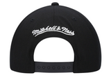 Men's Mitchell & Ness San Antonio Spurs 2-Tone 2.0 Black/Gray Adjustable Snapback Hat - Pro Jersey Sports
