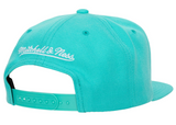Men's Mitchell & Ness San Antonio Spurs Ground 2.0 Teal Adjustable Snapback Hat - Pro Jersey Sports