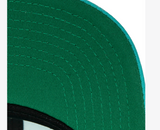 Men's Mitchell & Ness San Antonio Spurs Ground 2.0 Teal Adjustable Snapback Hat - Pro Jersey Sports