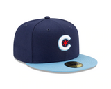 Men's Chicago Cubs New Era Navy/Light Blue City Connect 59FIFTY Fitted Hat - Pro Jersey Sports
