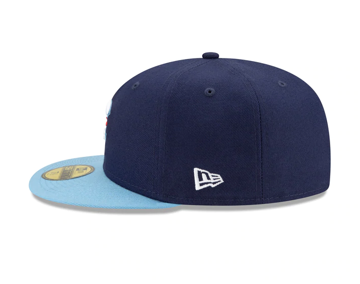 Men's Chicago Cubs New Era Navy/Light Blue City Connect 59FIFTY Fitted Hat