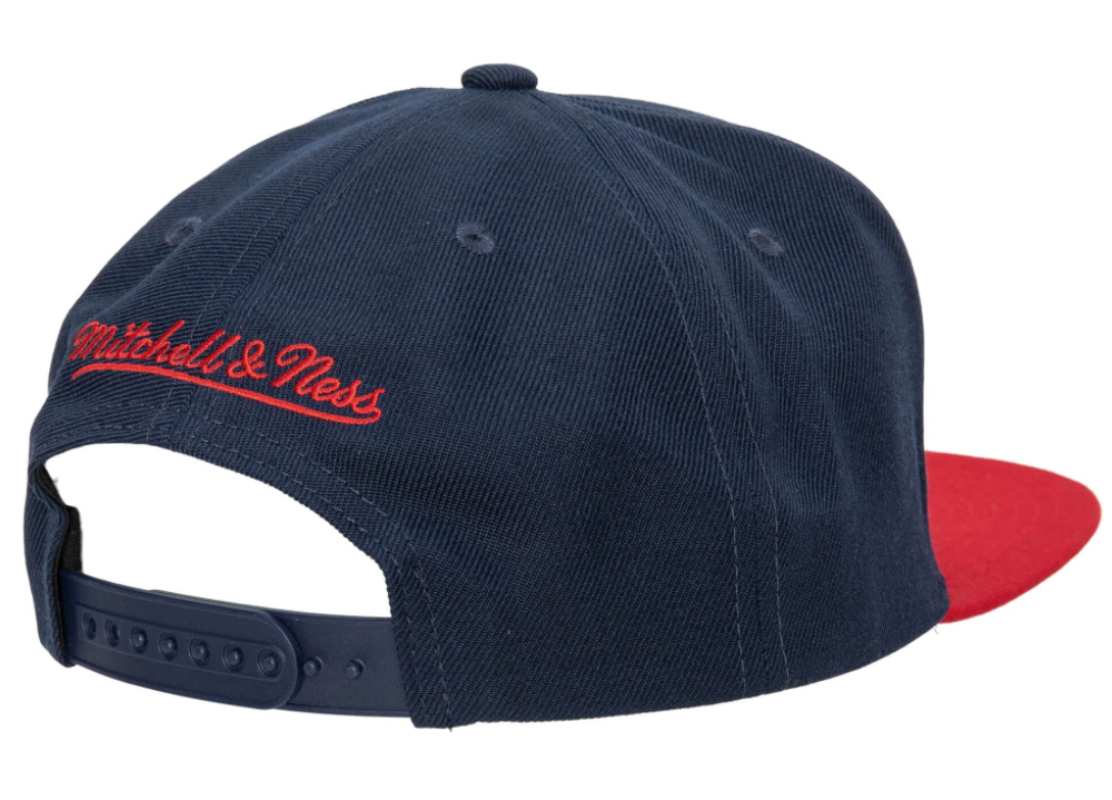 Washington Wizards 2-Tone 2.0 Navy/Red Mitchell & Ness Snapback Hat