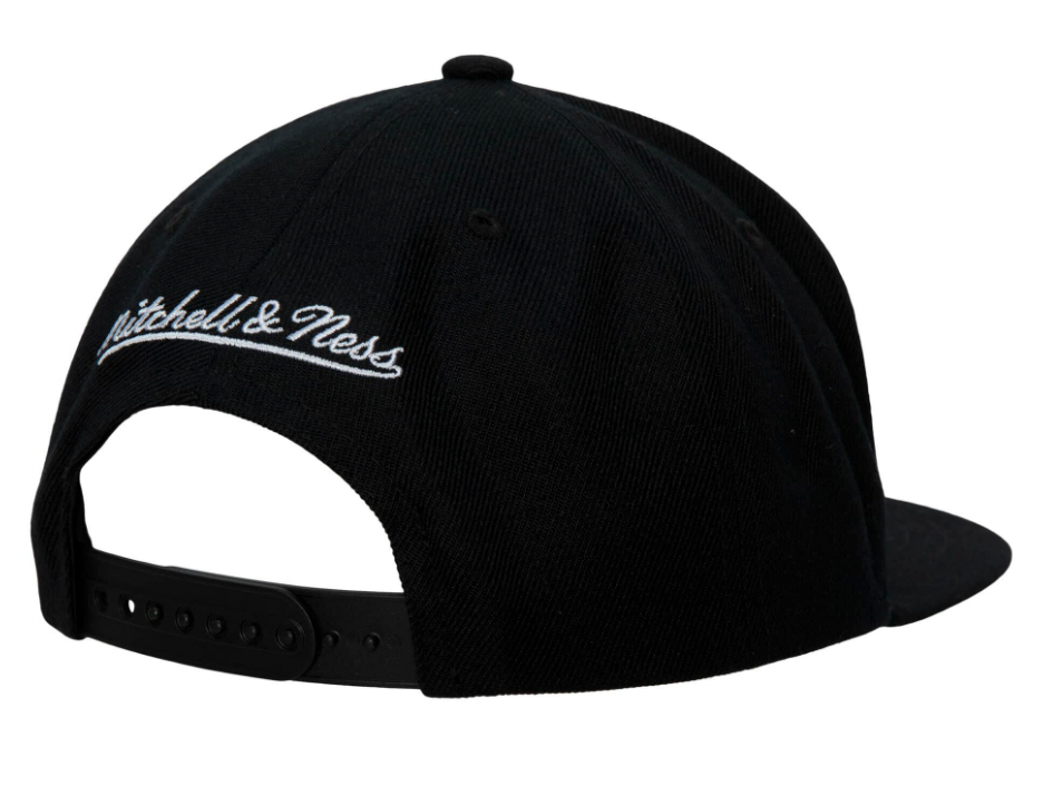 Portland Trail Blazers Ground 2.0 Black Mitchell & Ness Snapback Hat