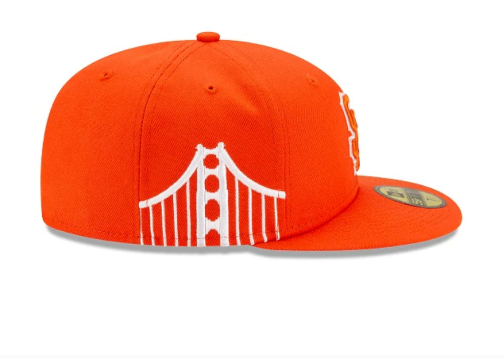 Men's San Francisco Giants New Era Orange City Connect 59FIFTY Fitted Hat