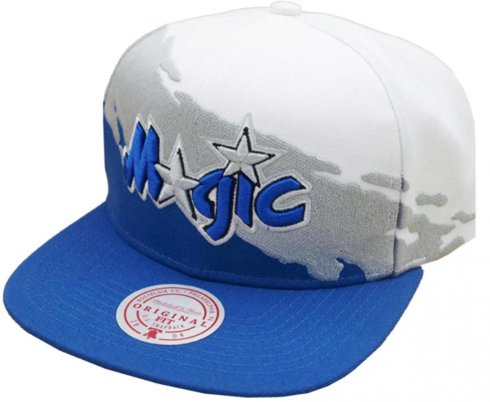Orlando Magic HWC NBA Paintbrush Mitchell & Ness Snapback Hat