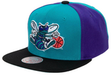 Charlotte Hornets NBA On The Block Mitchell & Ness Snapback Hat - Pro Jersey Sports