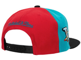 Detroit Pistons NBA On The Block Mitchell & Ness Snapback Hat - Pro Jersey Sports