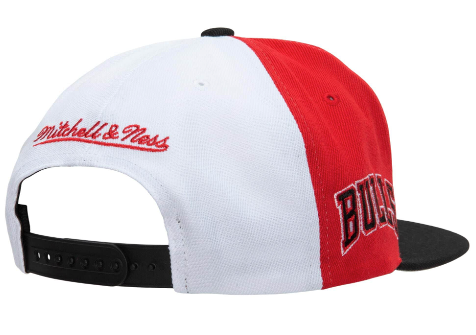 Chicago Bulls NBA On The Block Mitchell & Ness Snapback Hat