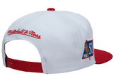 Men's Chicago Bulls Mitchell & Ness 50th Anniversary Red/White Snapback Hat - Pro Jersey Sports