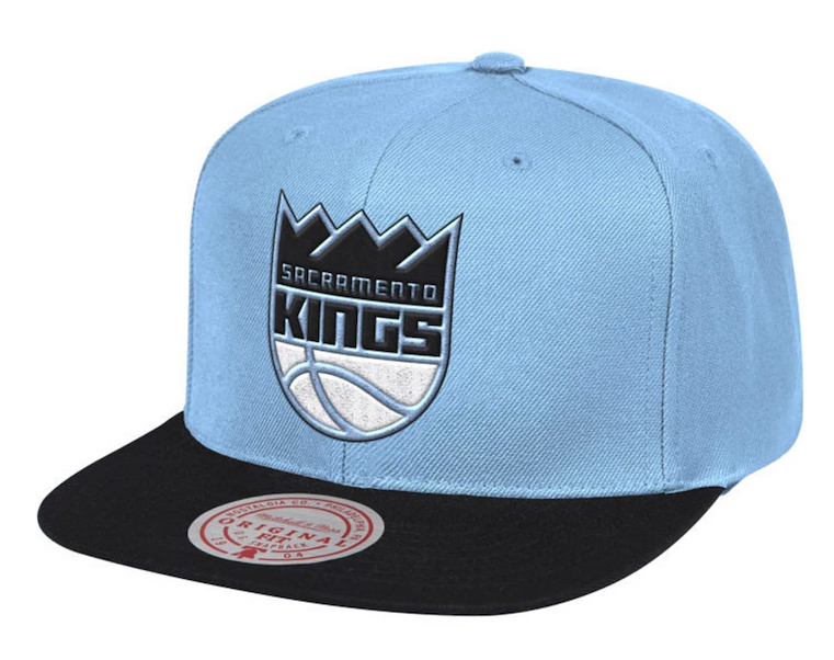 Men's Sacramento Kings Mitchell & Ness NBA University Away 2 Tone Snapback Hat