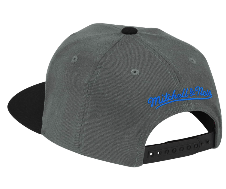 Men's Orlando Magic NBA Neon Lights Gray/Black Mitchell & Ness Snapback Hat