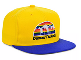 Men's Denver Nuggets NBA Core Basic Gold/Royal HWC Mitchell & Ness Snapback Hat - Pro Jersey Sports