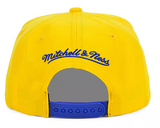 Men's Denver Nuggets NBA Core Basic Gold/Royal HWC Mitchell & Ness Snapback Hat - Pro Jersey Sports