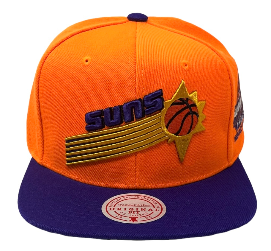 Men's Mitchell & Ness Phoenix Suns NBA 1995 All Star Orange HWC Snapback Hat