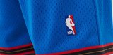 Men's Philadelphia 76ers Mitchell & Ness Hardwood Classics Team Swingman Shorts - Blue - Pro Jersey Sports