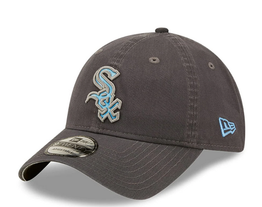 Men's Chicago White Sox New Era Graphite 2022 Father's Day 9TWENTY Adjustable Hat