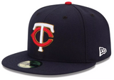 Men's Minnesota Twins New Era Navy Alternate Authentic Collection On-Field 59FIFTY Fitted Hat - Pro Jersey Sports