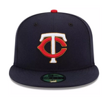 Men's Minnesota Twins New Era Navy Alternate Authentic Collection On-Field 59FIFTY Fitted Hat - Pro Jersey Sports