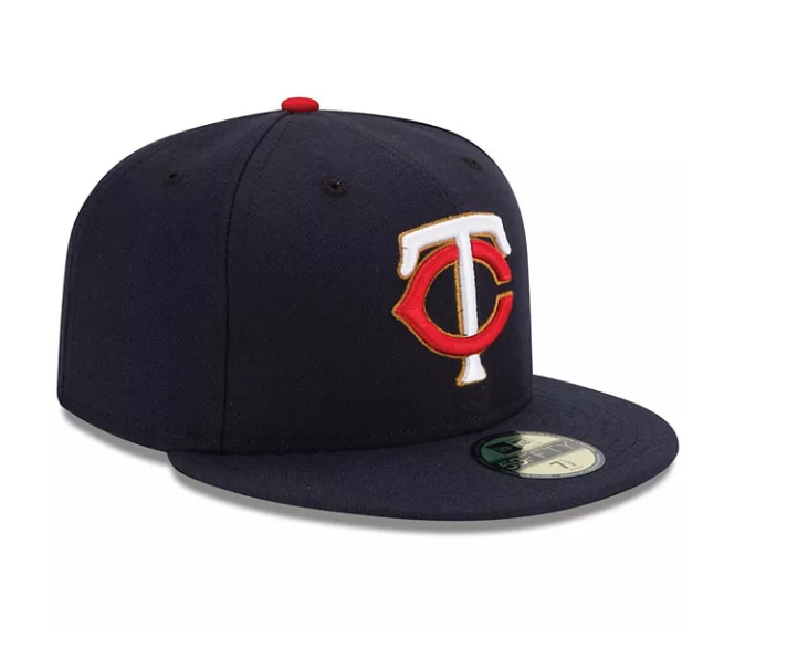 Men's Minnesota Twins New Era Navy Alternate Authentic Collection On-Field 59FIFTY Fitted Hat